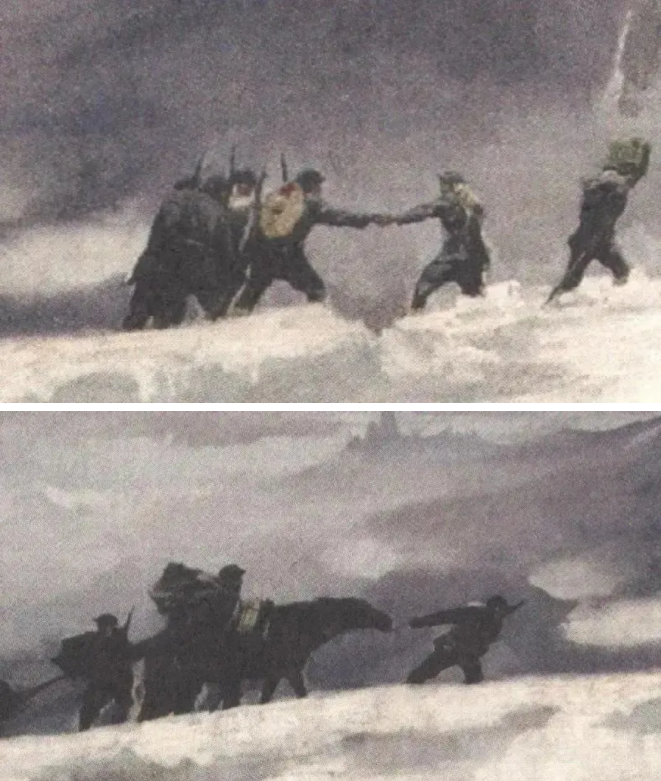 【HEF黨建小課堂100講】第四十四講：中央紅軍如何翻過這座雪山？這幅油畫有答案(圖7)